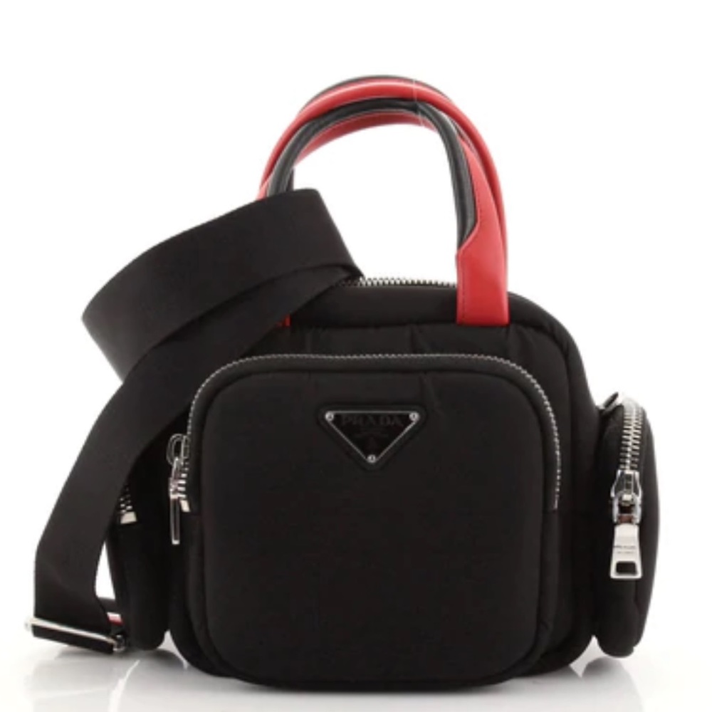 Prada Cargo Crossbody Top Handle Bag